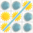 Sun vs Moon Tic Tac Toe XO icon