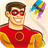 Paint Super Heroes icon