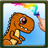 Coloring Dinosaurus icon