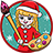 Coloring Christmas icon
