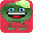 Frog jumper icon